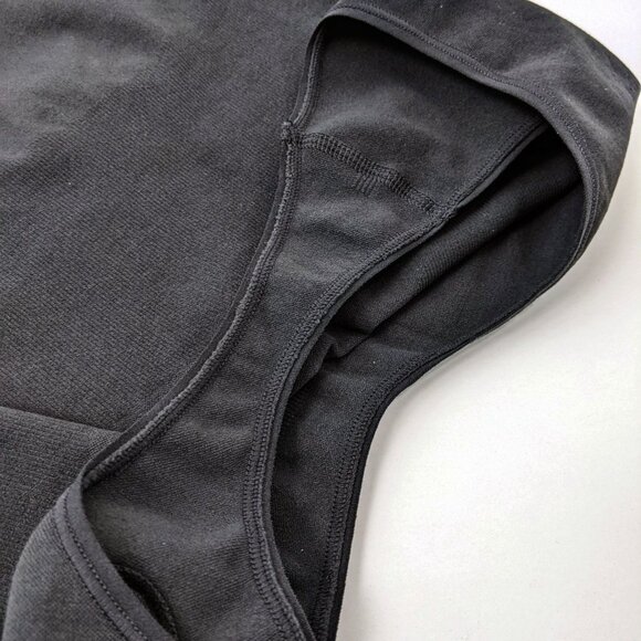 SKIMS Plus Size 4X-5X Contour Lounge High Cut Bodysuit Onyx Dark Gray Black - Picture 5 of 5